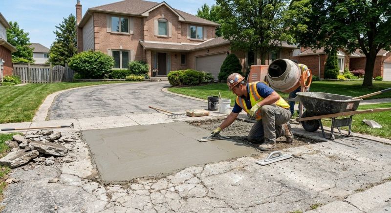 Concrete Driveway Installation